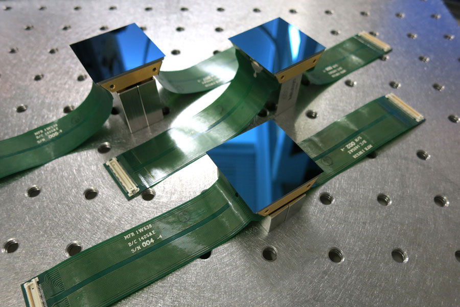
       Four-side buttable CCD arrays in production for WaSP and ZTF at Palomar.
    