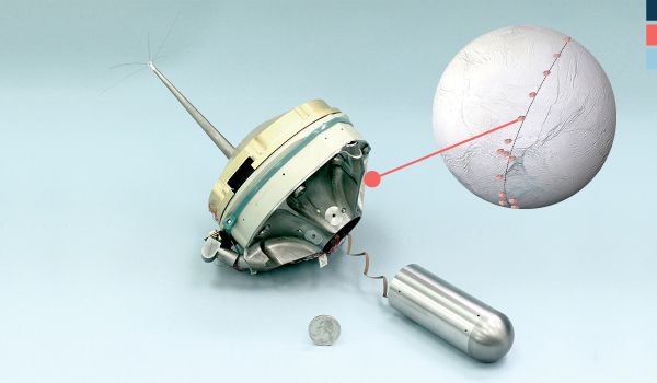 
        Concept for deployment of a network of seismic sensors using penetrator spacecraft. 
    